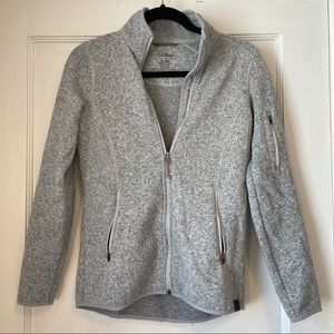 LL Bean Full Zip Sweatshirt